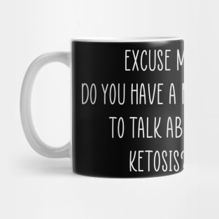 Funny Diet Keto Weightloss Fasting Gym Workout Fitness Gift Mug